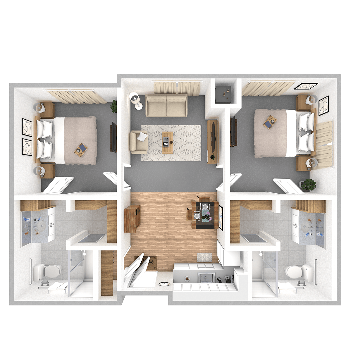 Blue Spruce floor plan