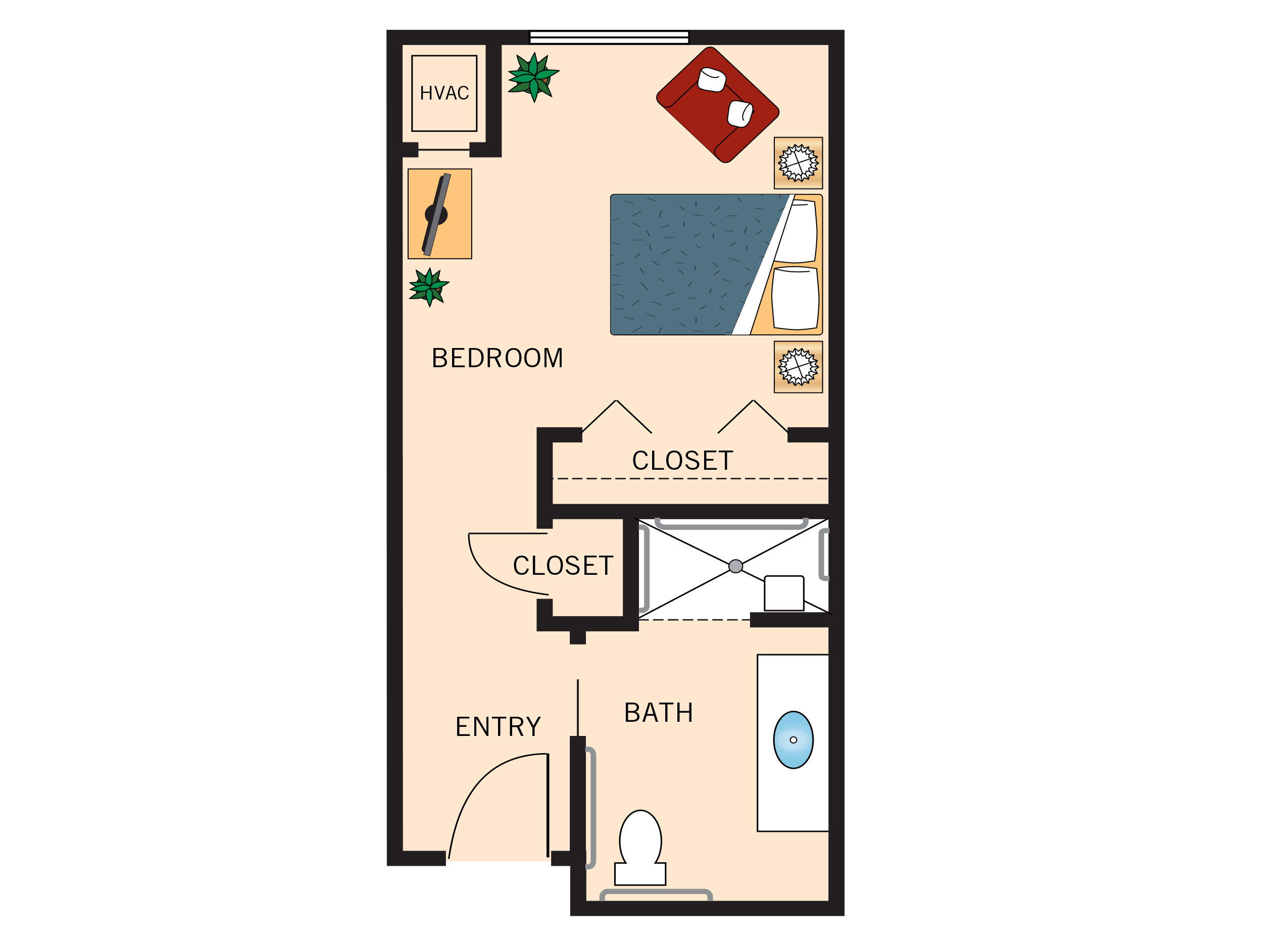 The Warbler floor plan