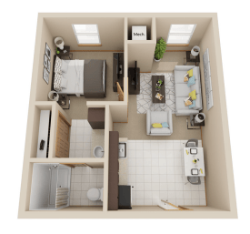 Maple floor plan