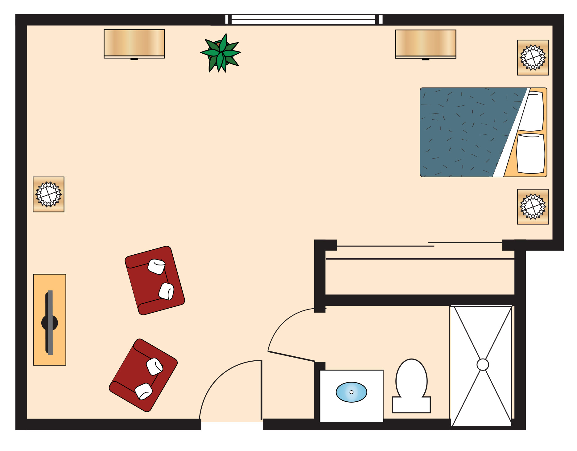 Redwood floor plan
