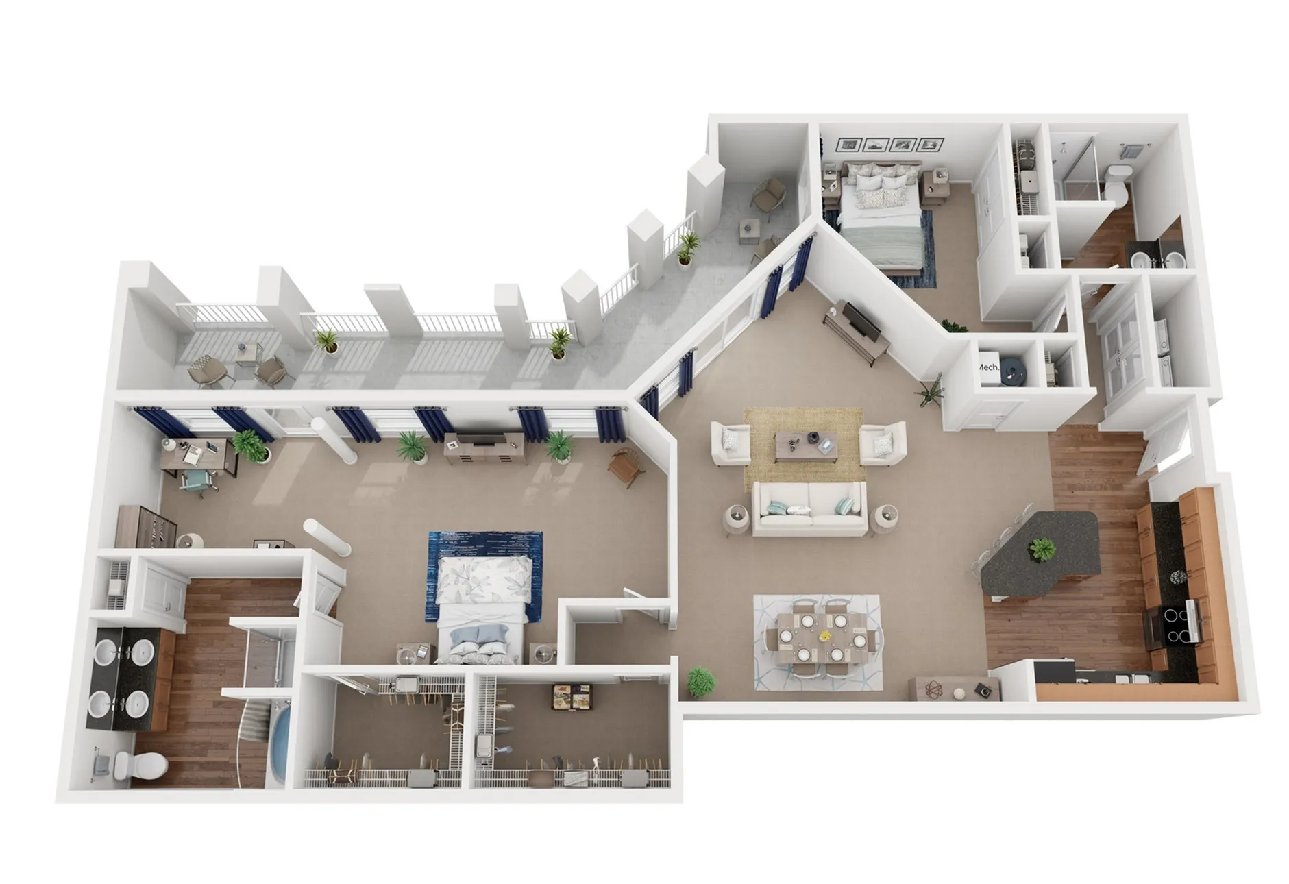 Cypress floor plan