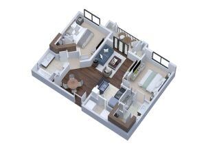 Castello floor plan