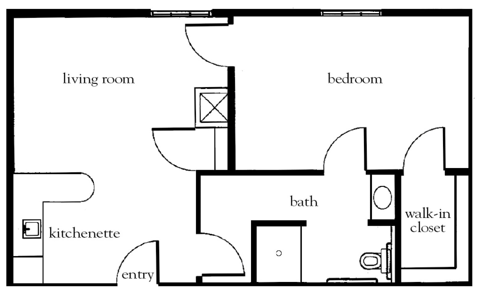 Swan floor plan
