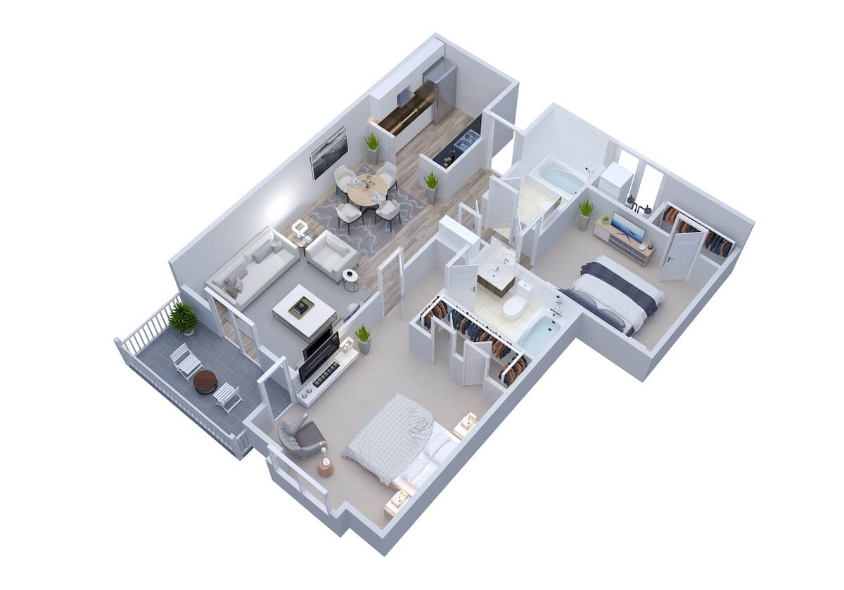 The Carlton floor plan
