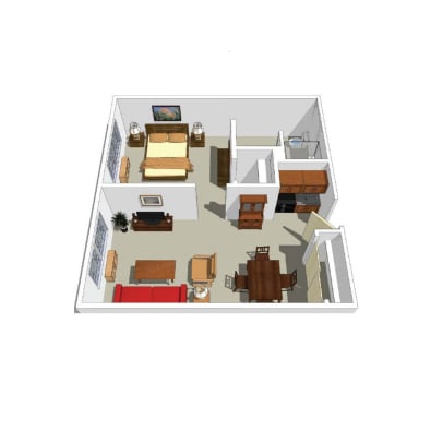 Maple floor plan